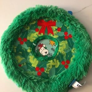 New BARK Holiday Wreath Toss Dog Toy